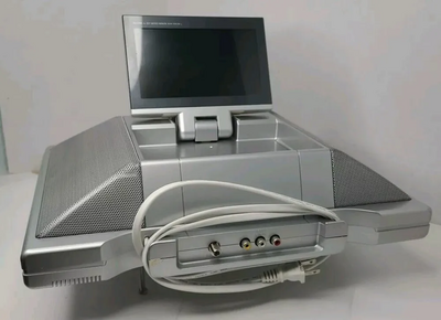 Sony Icf-cd555tv features am/fm radio, under cabinet tv Image