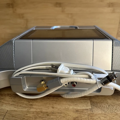 Sony Icf-cd555tv features am/fm radio, under cabinet tv Image