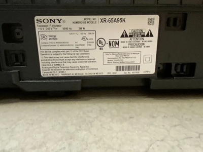 Sony XR-65A95K Image