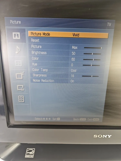 Sony Bravia kdl-19m4000 Image