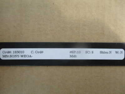 Sony -wega- Image