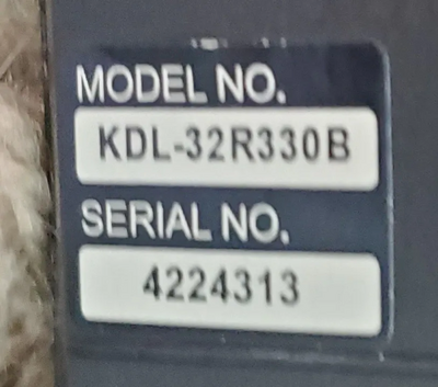 Sony KDL 32R330B Image