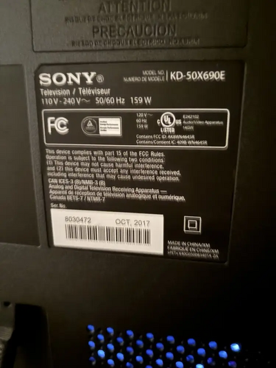 Sony KD50X690E Image