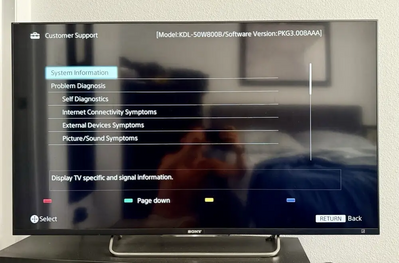 Sony KDL 50W800B Image