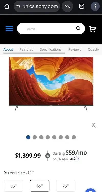 Sony X900H Image
