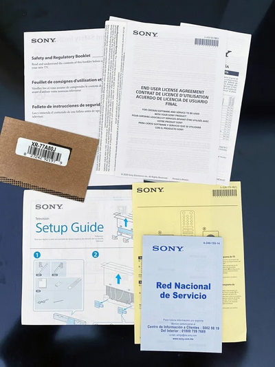 Sony Xr-77a80j Image