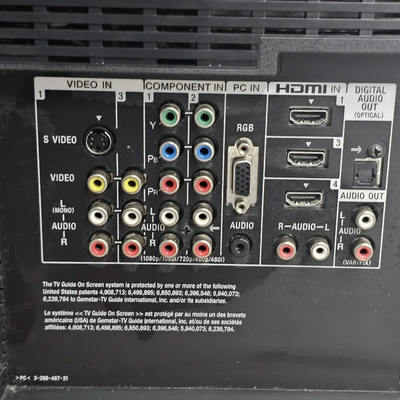Sony KDL-52W4100 Image