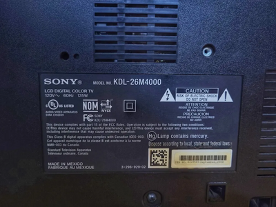 Sony KDL-26M4000 Image