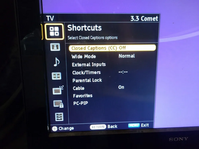 Sony KDL-26M4000 Image