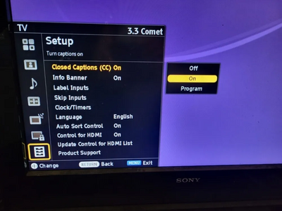 Sony KDL-26M4000 Image