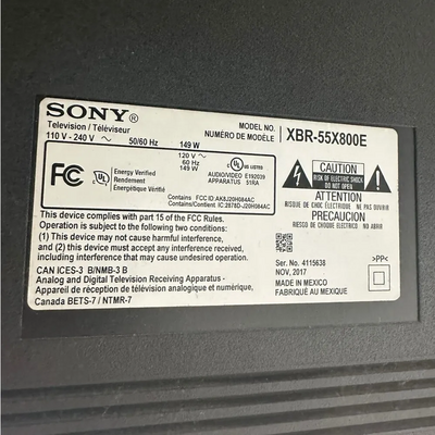 Sony XBR-55X800E Image
