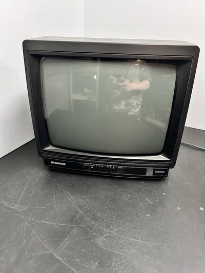 SYLVANIA Vintage video gaming television Image