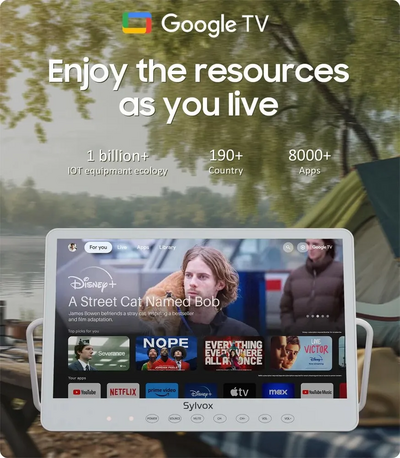 Sylvox Portable TV Image