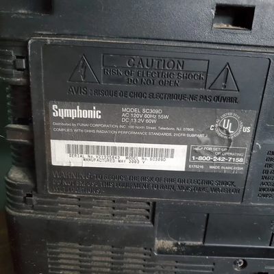 Symphonic Sc309d Image