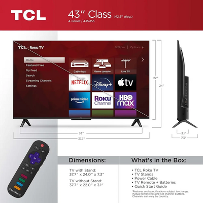 TCL 43S455 Image