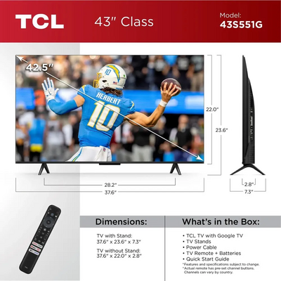 TCL 43S551G Image