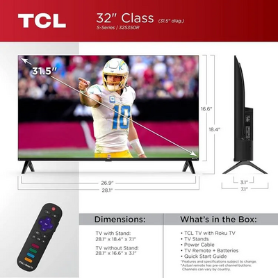TCL 32S350R Image