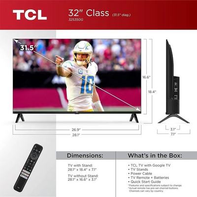 TCL 32S350G Image