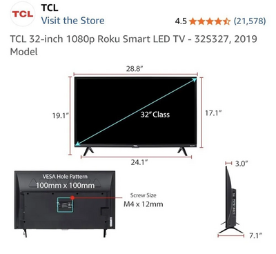 TCL 32S327 Image