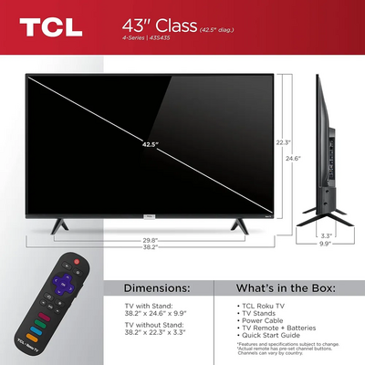 TCL 43S435 Image