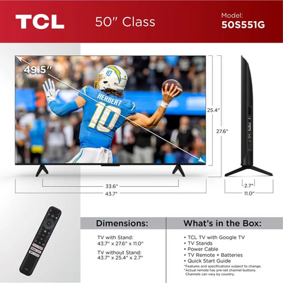 TCL 50S551G Image
