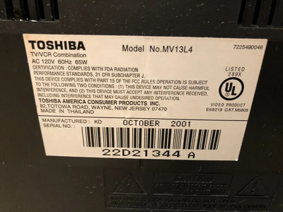 Toshiba MV13L2 Image