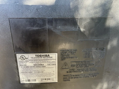 Toshiba 32A33 Image