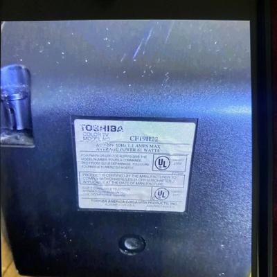 Toshiba Cf19f22 Image