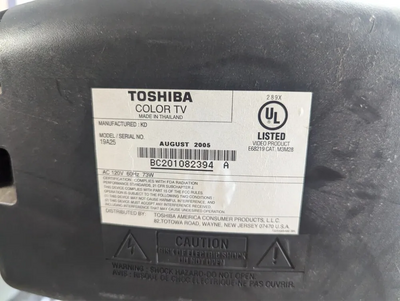 Toshiba 19a25 Image