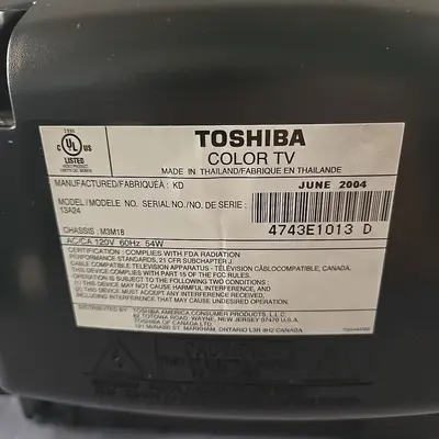 Toshiba 13A24 Image