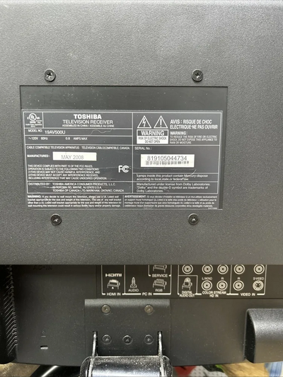 Toshiba 19AV500U Image