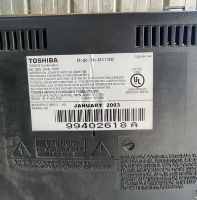 Toshiba MV13N3 Image