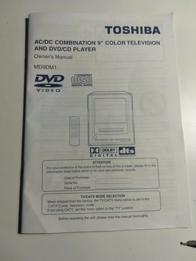 Toshiba MD9DM1 Image