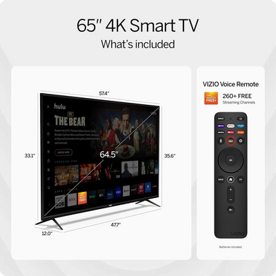 Unbranded 65 inch Vizio Smart TV Image