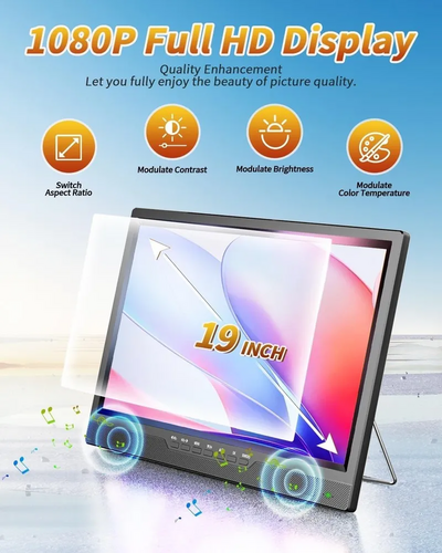 Unbranded Portable Full HD TV Image
