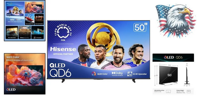 Unbranded 50 inch QLED 4K Smart TV Image
