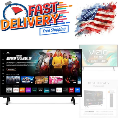 Unbranded 40-Inch Smart TV Image