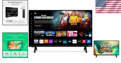 Unbranded 40-Inch Smart TV Image
