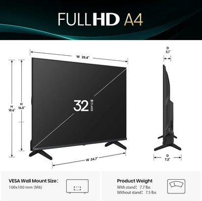 Unbranded 32-inch Smart TV Image