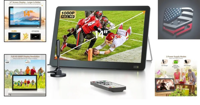 Unbranded Portable TV Image