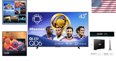 Unbranded 43 inch QLED 4K Smart TV Image