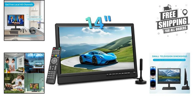 Unbranded Portable Kitchen TV Image