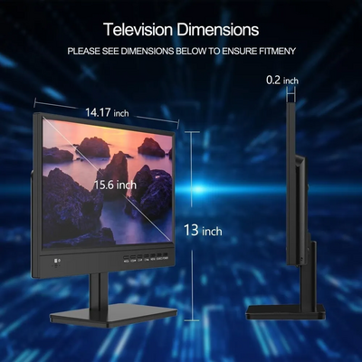 Unbranded Small TV with HDMI and Antenna Image