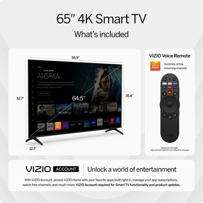 VIZIO V4K65M-0804 Image