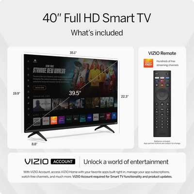 VIZIO Does not apply Image