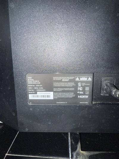 VIZIO E231-B1 Image