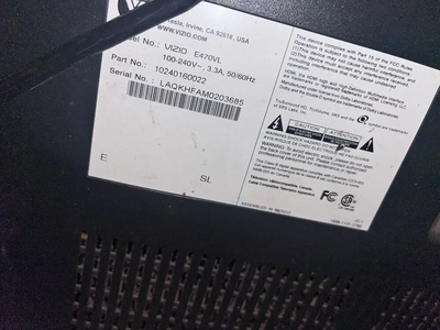 VIZIO E470VL Image