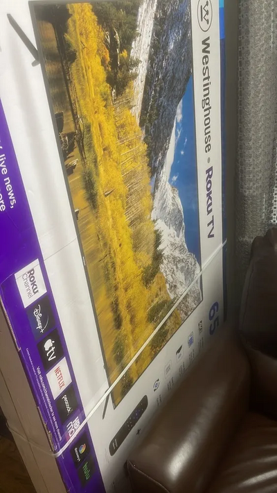 Westinghouse 65&#39; 4k ultra hd roku smart Image