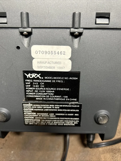 Yorx AV2000 Image