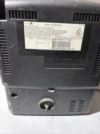 Zenith Tvbr1342z Image